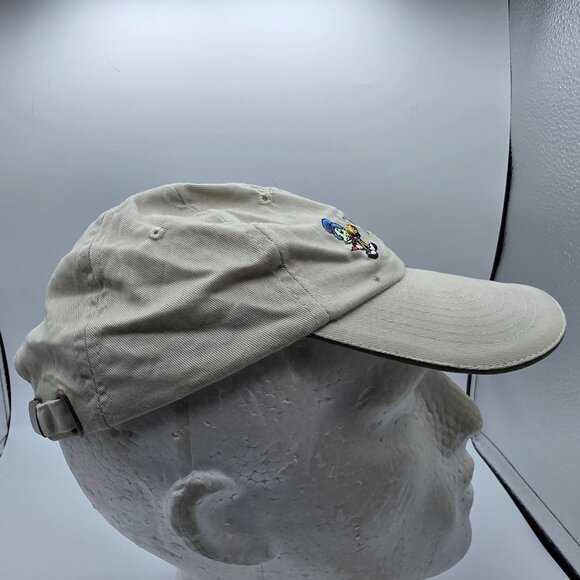 Disney Environmentality Pinocchio Jiminy Cricket Adults Beige Hat Adjustable Cap - Picture 4 of 10